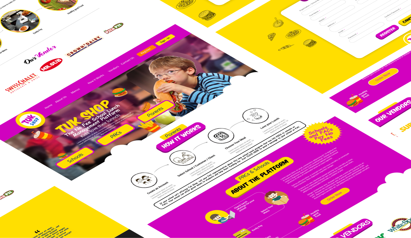 The NO FEE School Lunch Management Platform for Kids