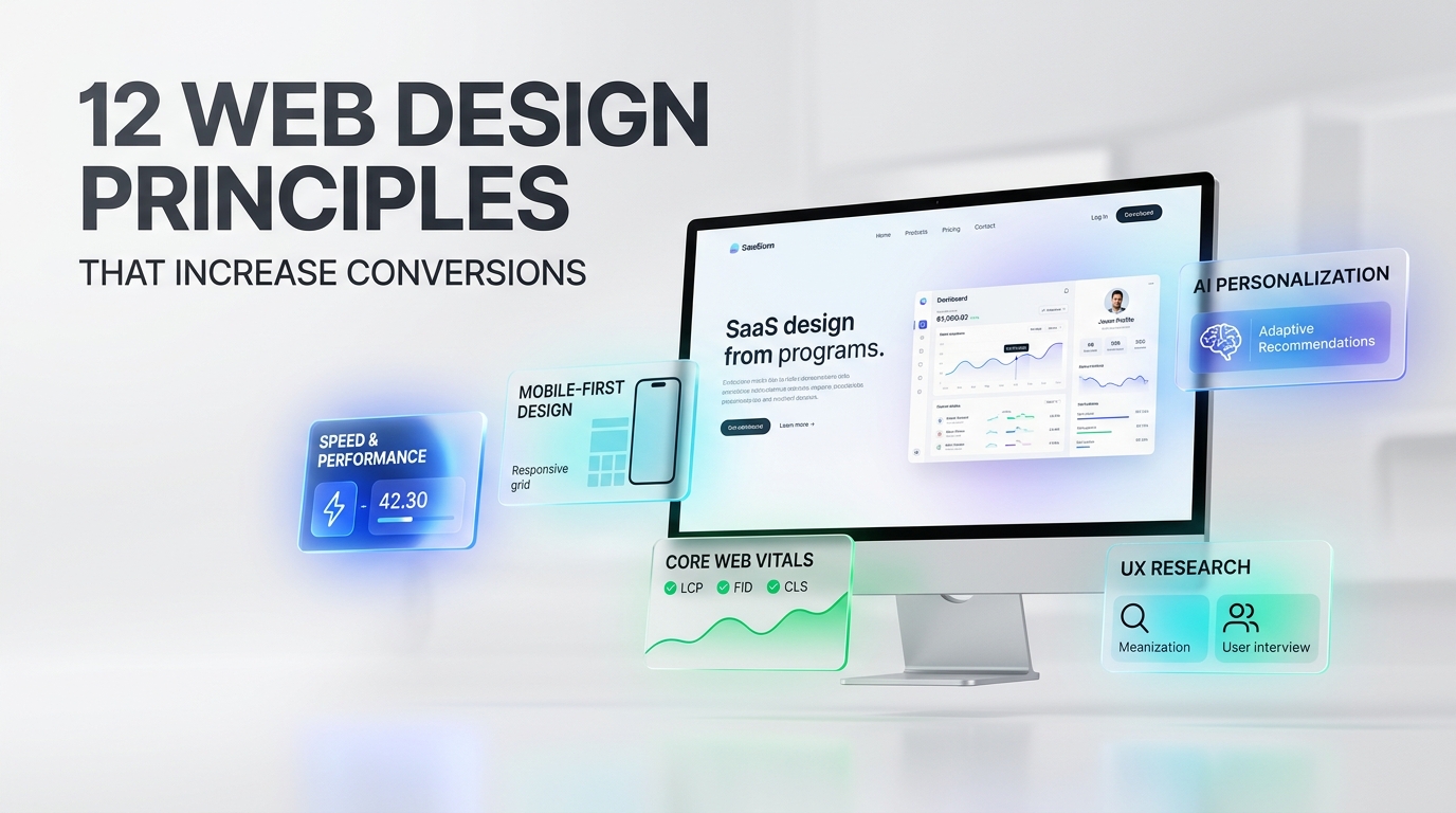 12 Web Design Principles That Actually Increase Conversions in 2026 (Data-Backed)